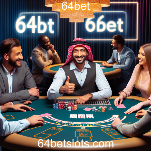 Experiência Imersiva: O Casino Ao Vivo no 64bet